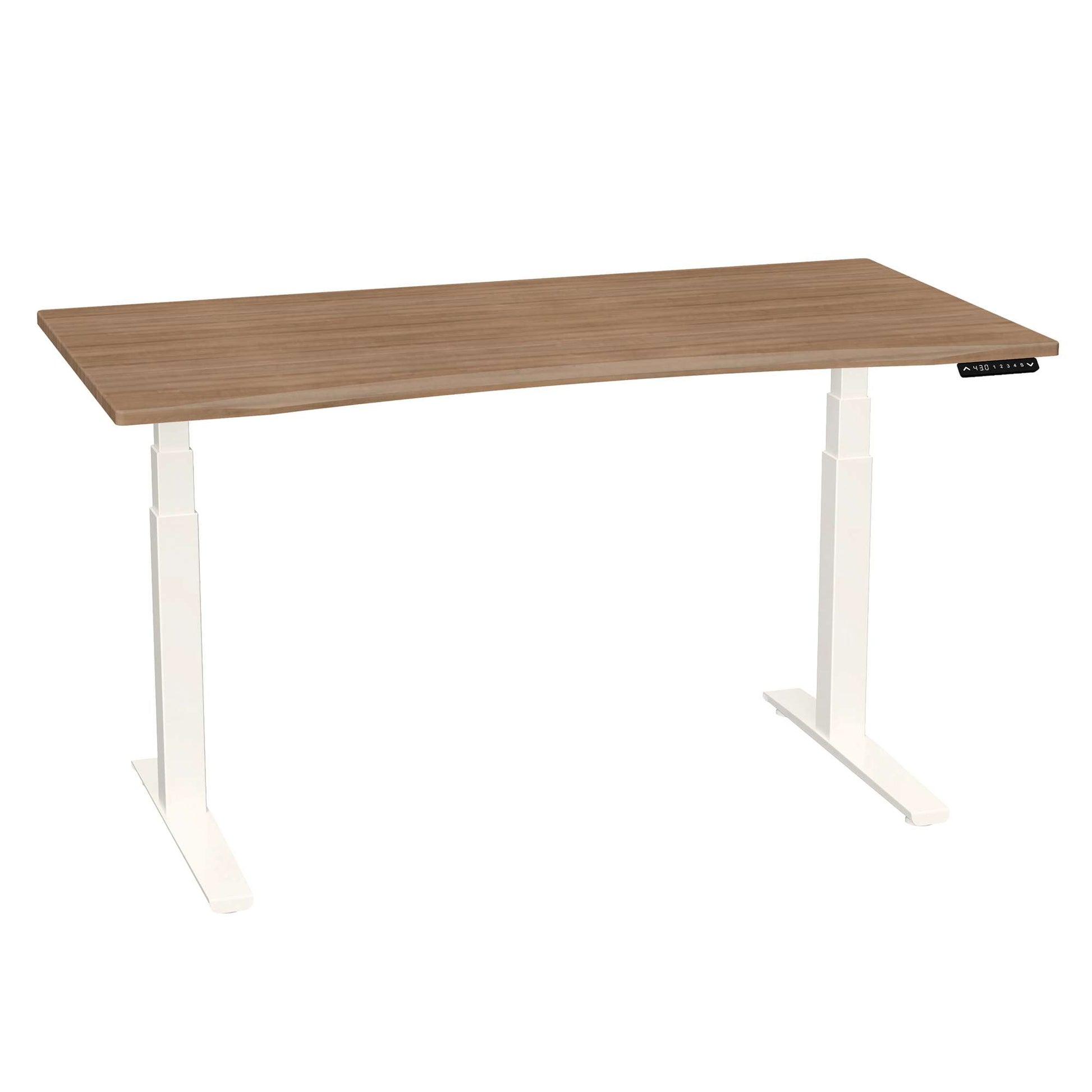 Bureau haut de gamme SmartMoves de 60 po et base réglable en hauteur