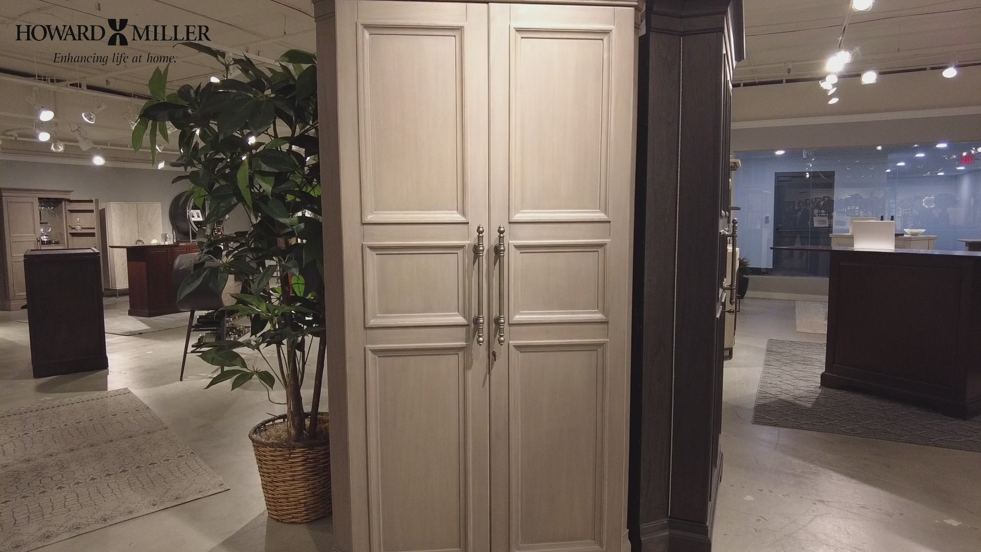 Passport Corner Wine & Bar Cabinet