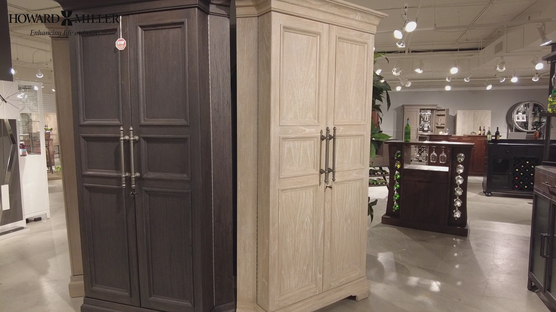 Passport Corner III Wine & Bar Cabinet