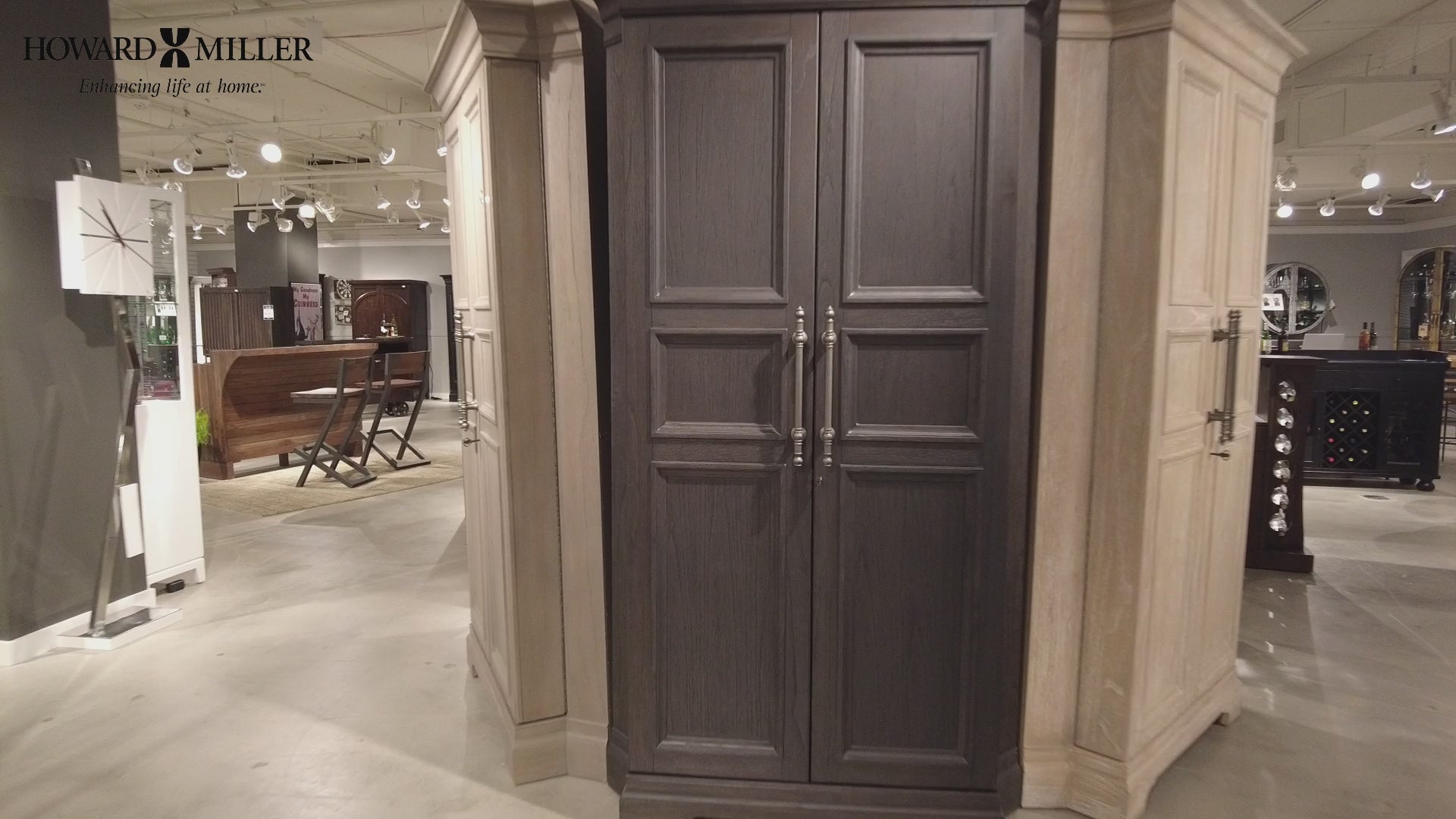 Passport Corner II Wine & Bar Cabinet