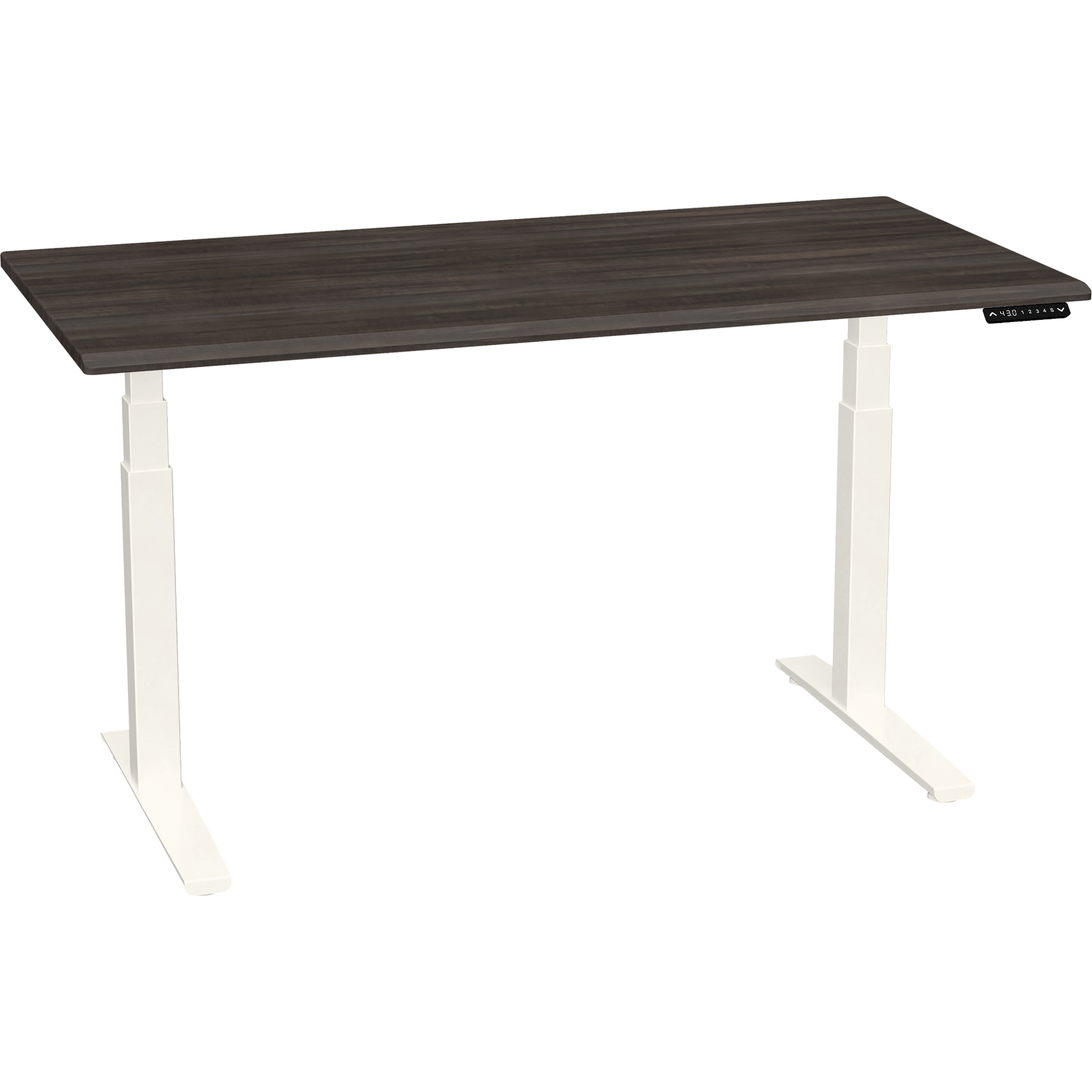 Bureau haut de gamme SmartMoves de 60 po et base réglable en hauteur