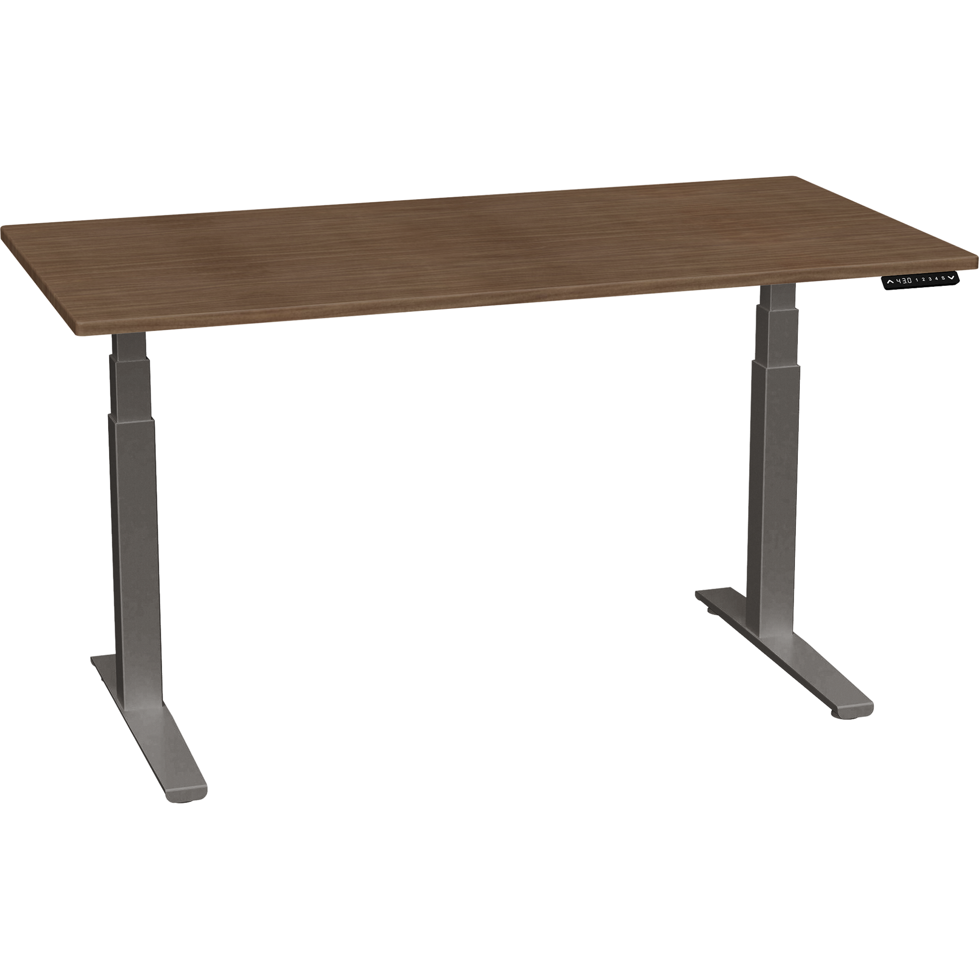 Bureau haut de gamme SmartMoves de 60 po et base réglable en hauteur
