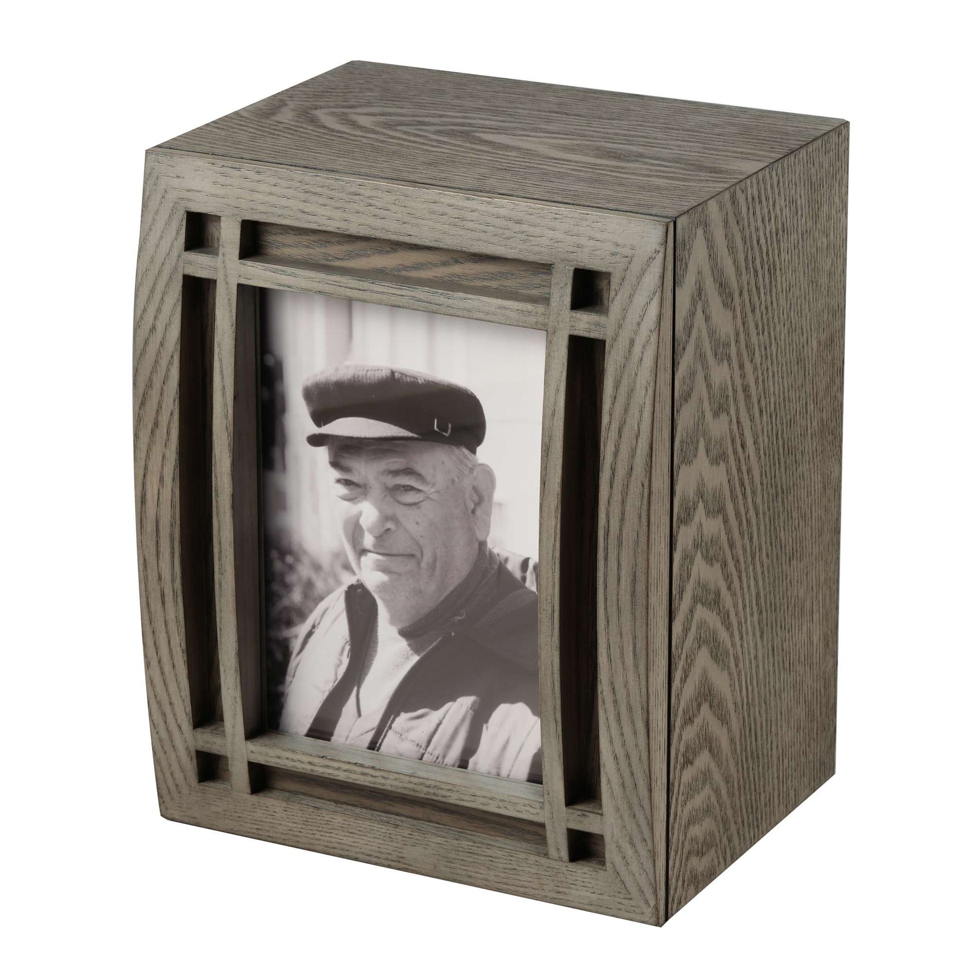 Mission Seaside Gray Portrait Urn