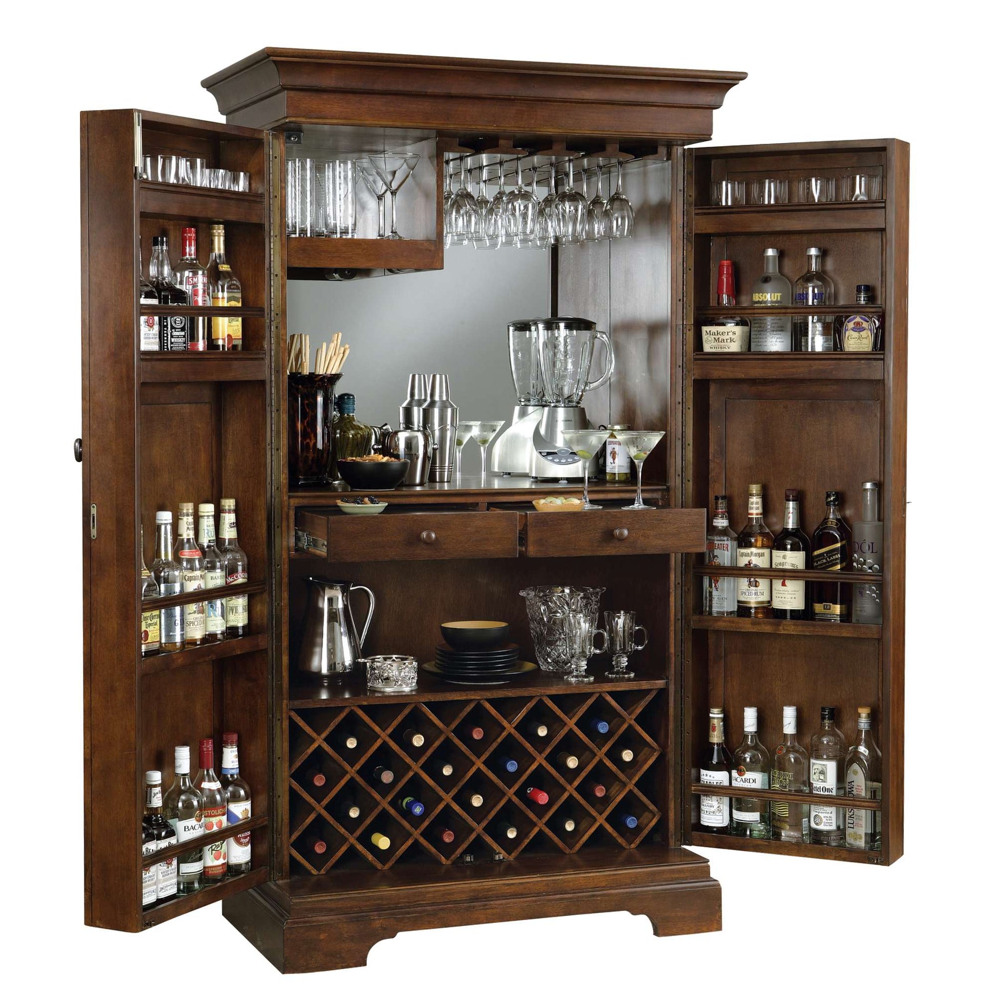 Sonoma II Wine & Bar Cabinet