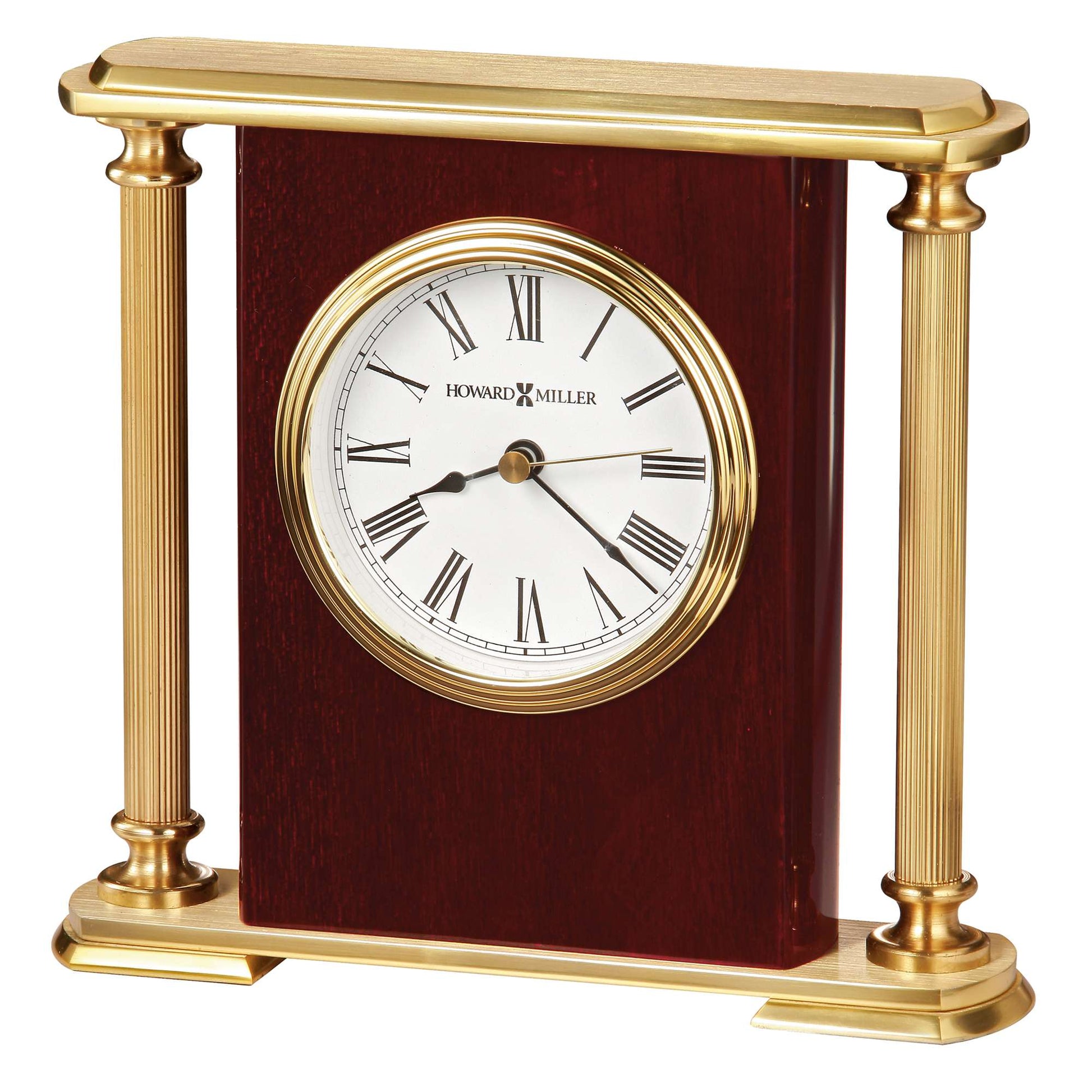 Horloge de table à support en palissandre Encore