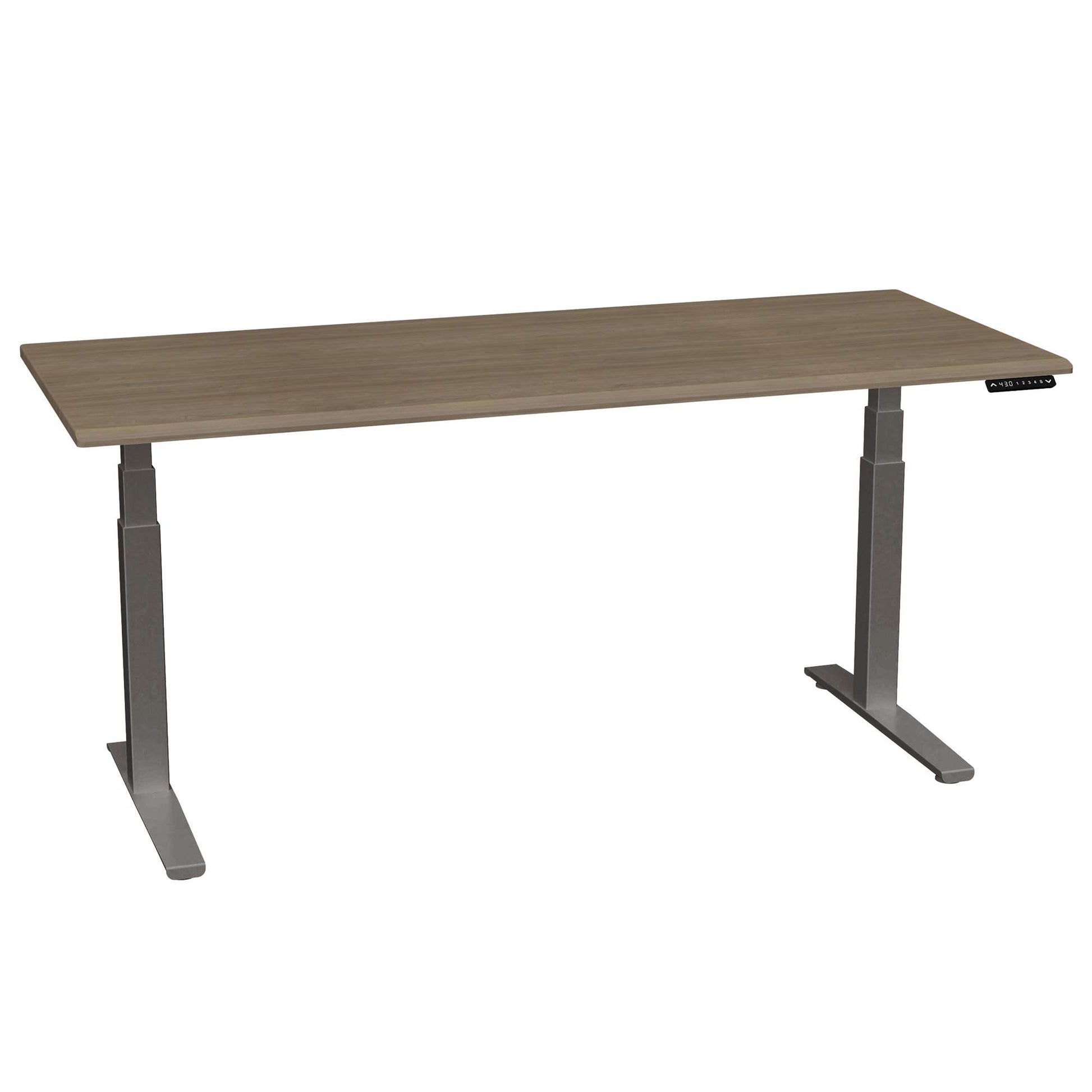 Bureau haut de gamme SmartMoves de 72 po et base réglable en hauteur
