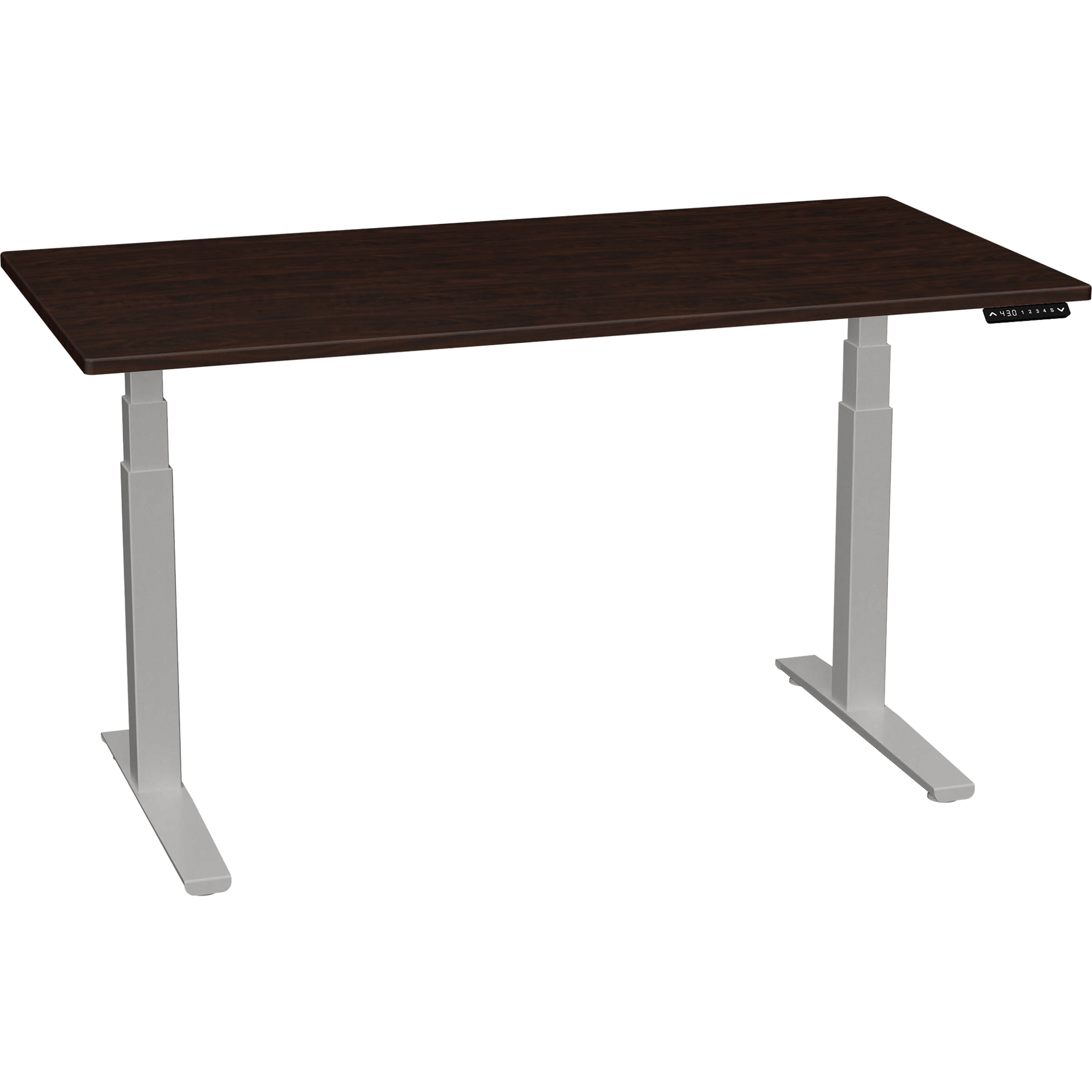 Bureau haut de gamme SmartMoves de 60 po et base réglable en hauteur