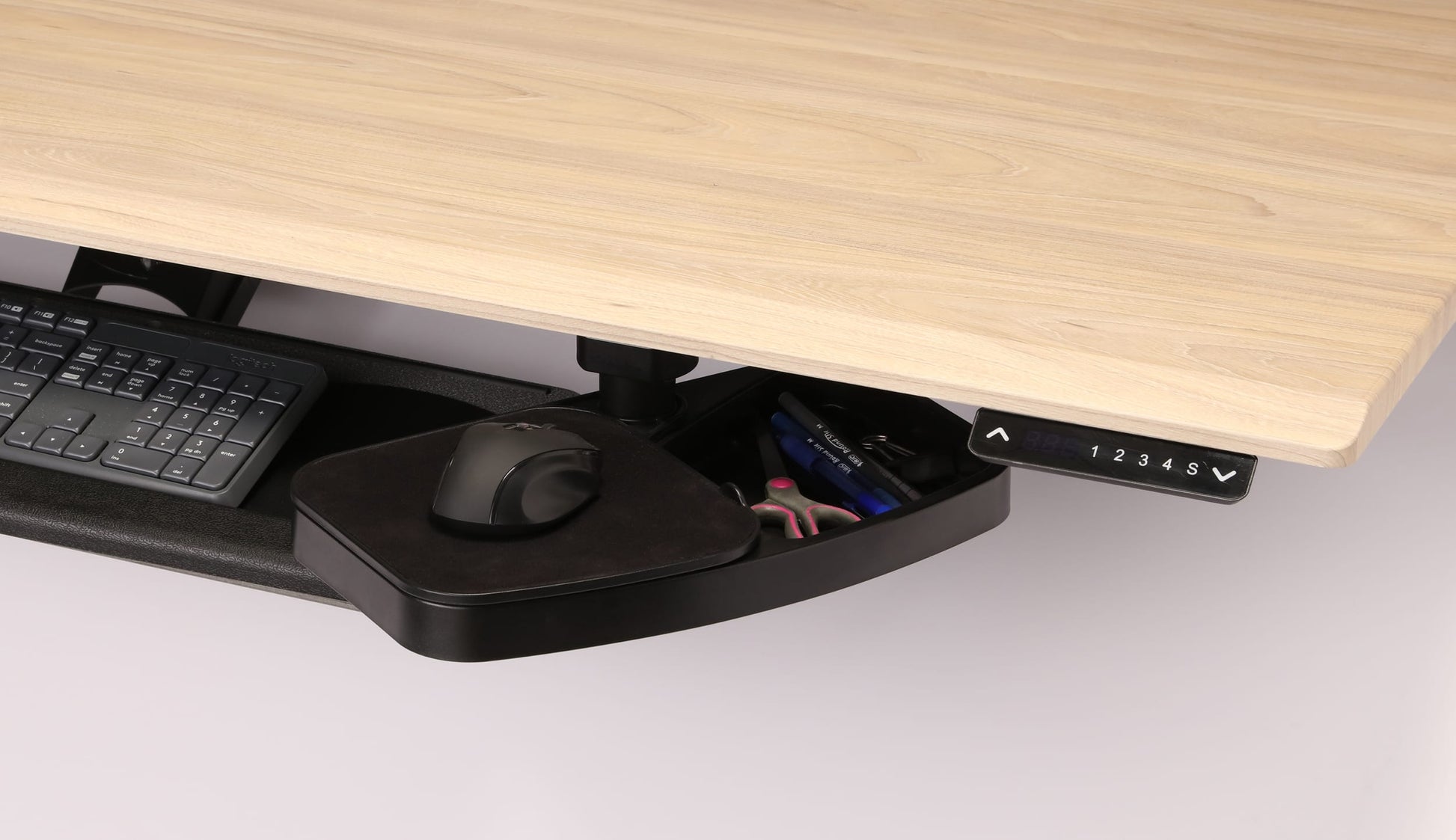 991028 Undermount Mousepad Shelf