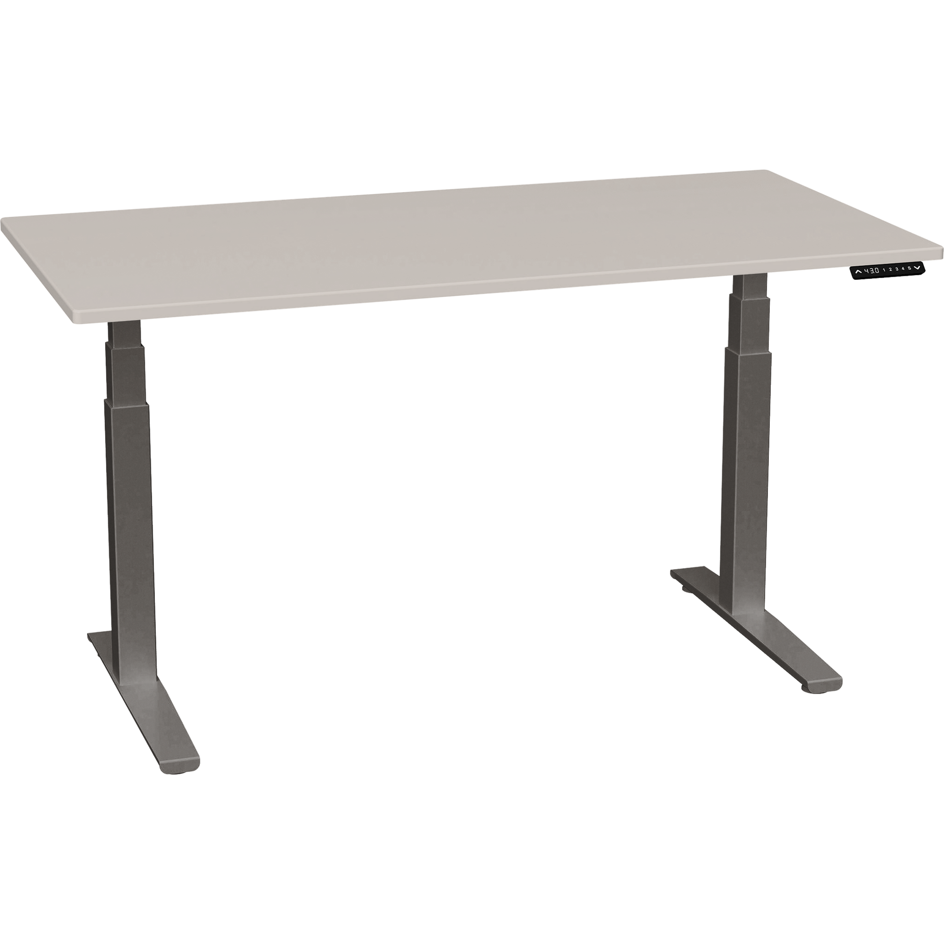 Bureau SmartMoves de 60 po et base réglable en hauteur