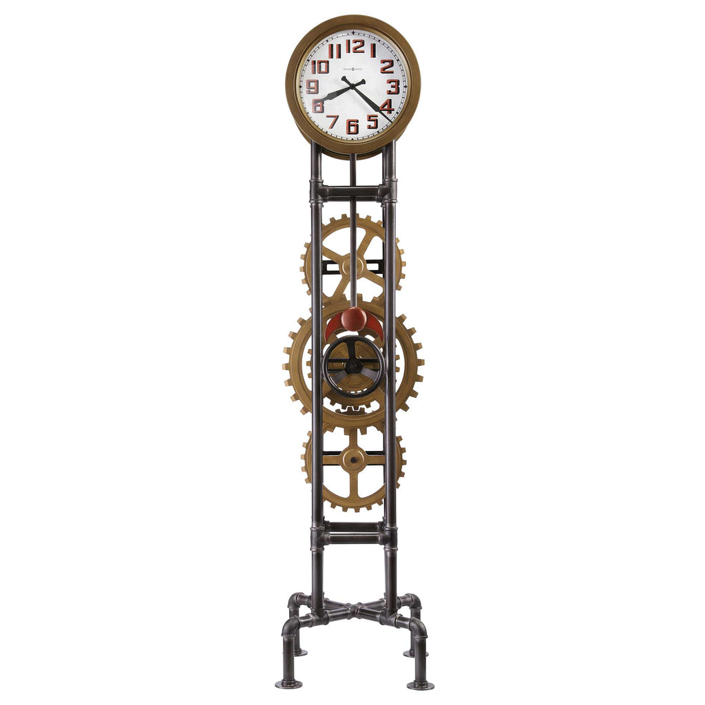 Horloge grand-père à roue dentée