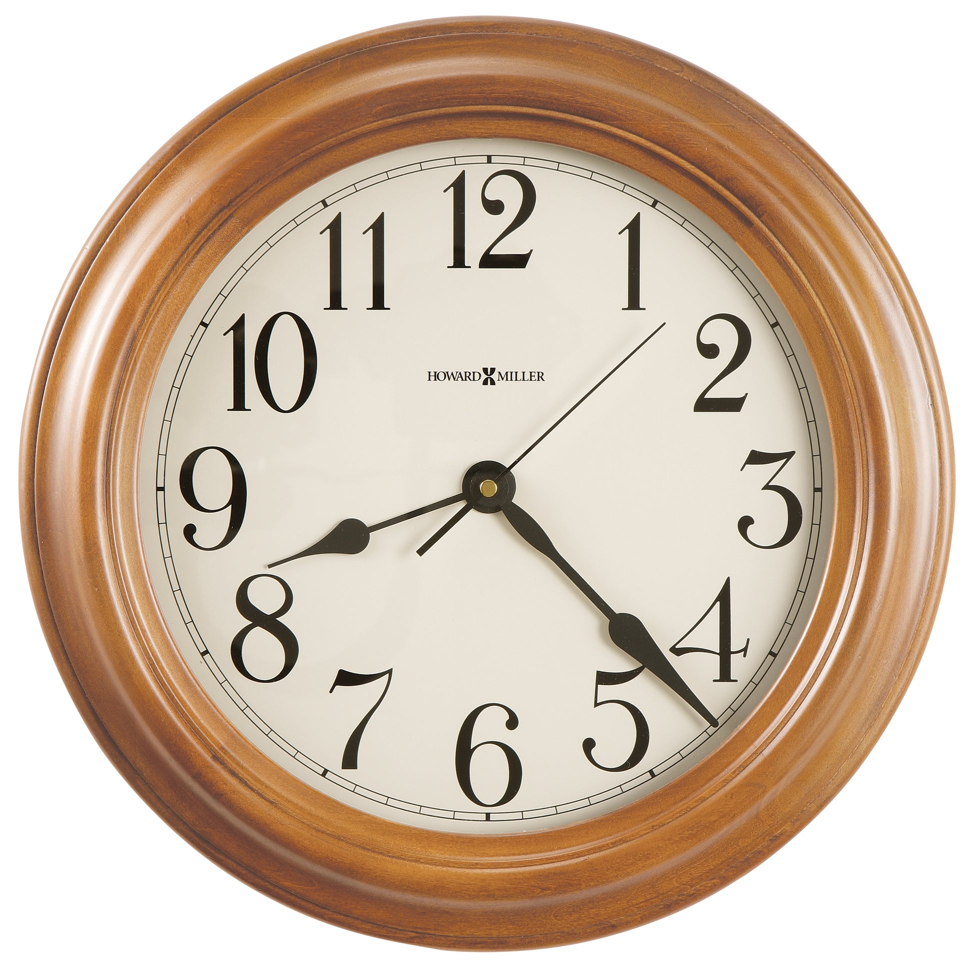 Classic Solid Wood Wall Clock (Beeston Finish)