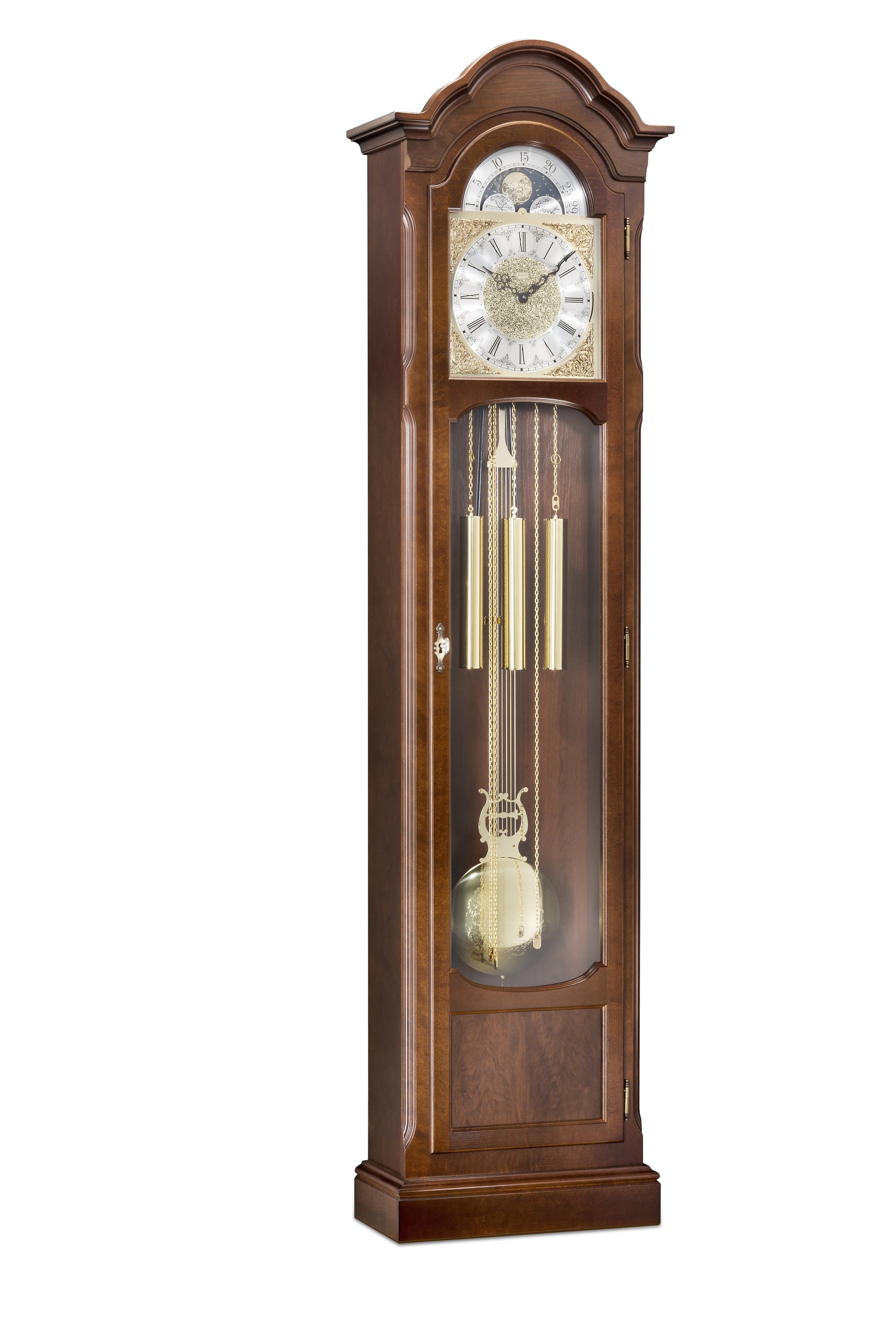 Kieninger Classic Grandfather Clock with Lockable Door