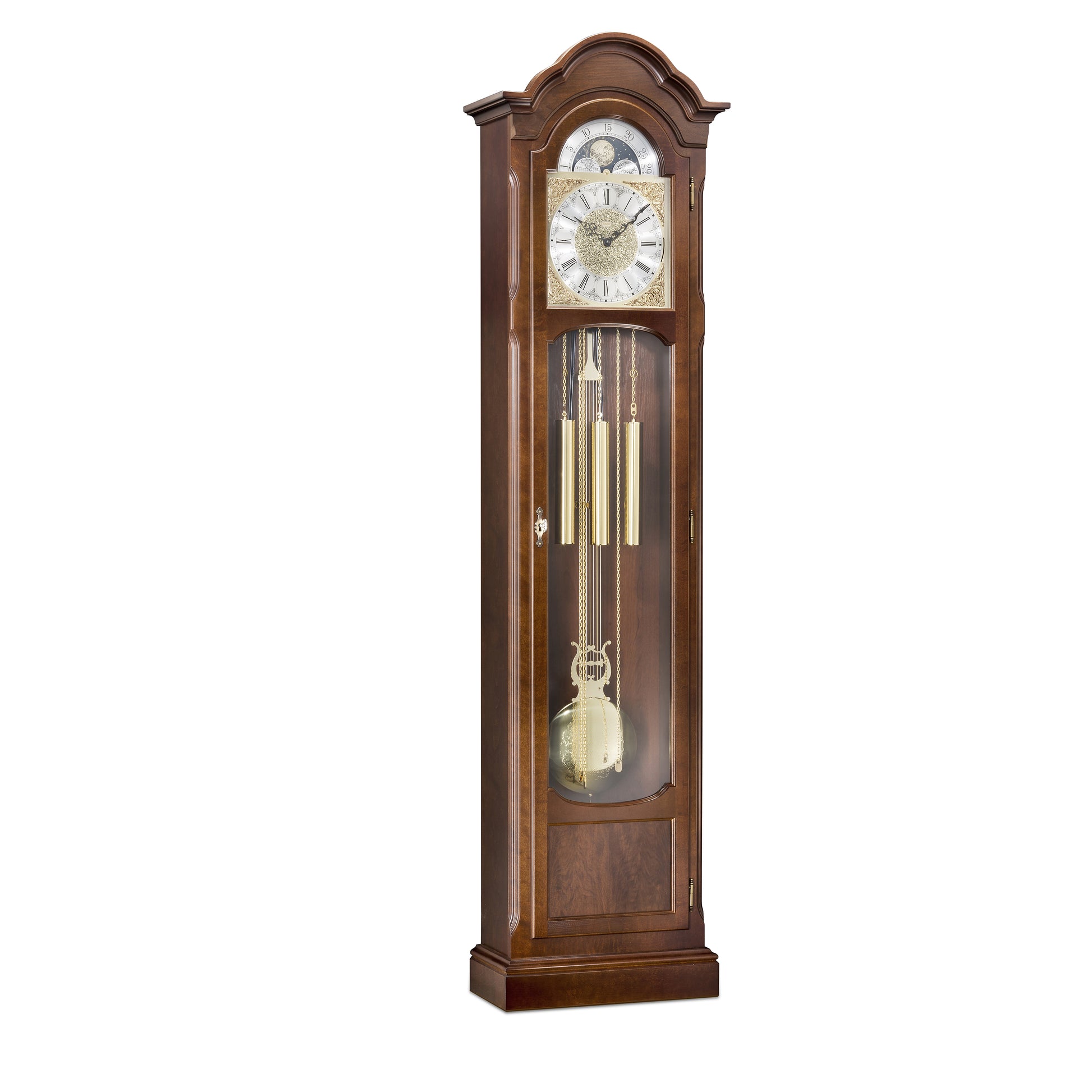 Kieninger Classic Grandfather Clock with Lockable Door