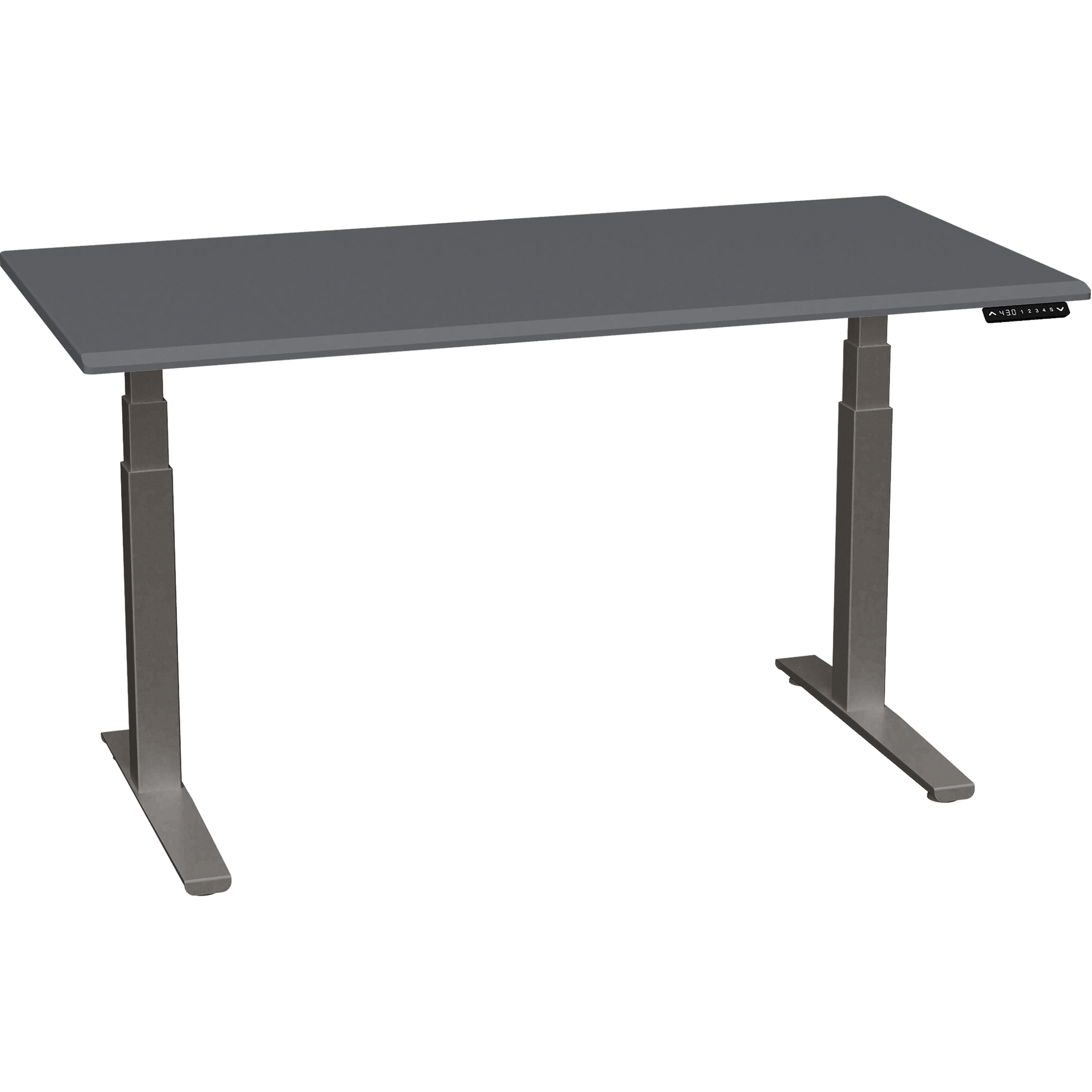 Bureau haut de gamme SmartMoves de 60 po et base réglable en hauteur