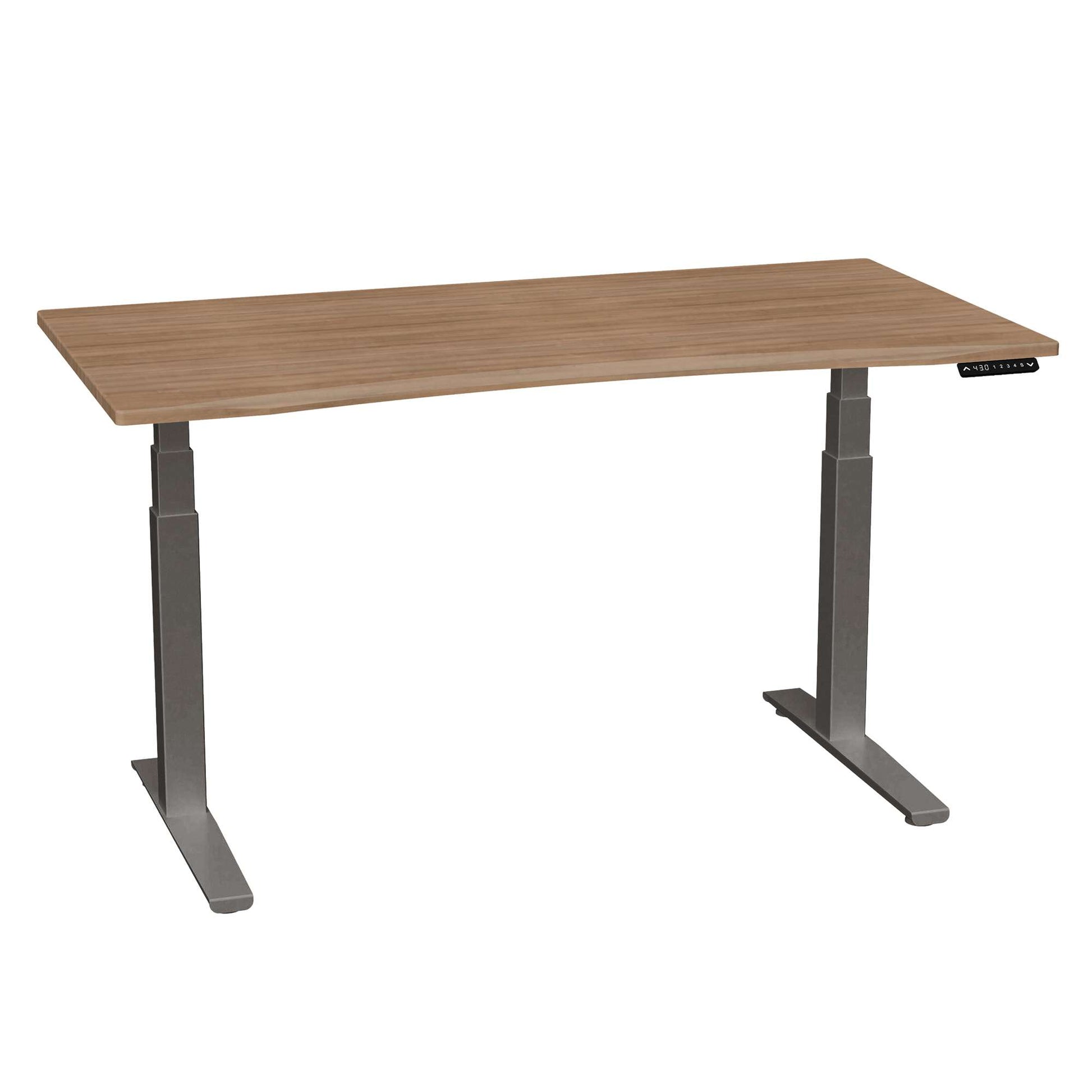 Bureau haut de gamme SmartMoves de 60 po et base réglable en hauteur