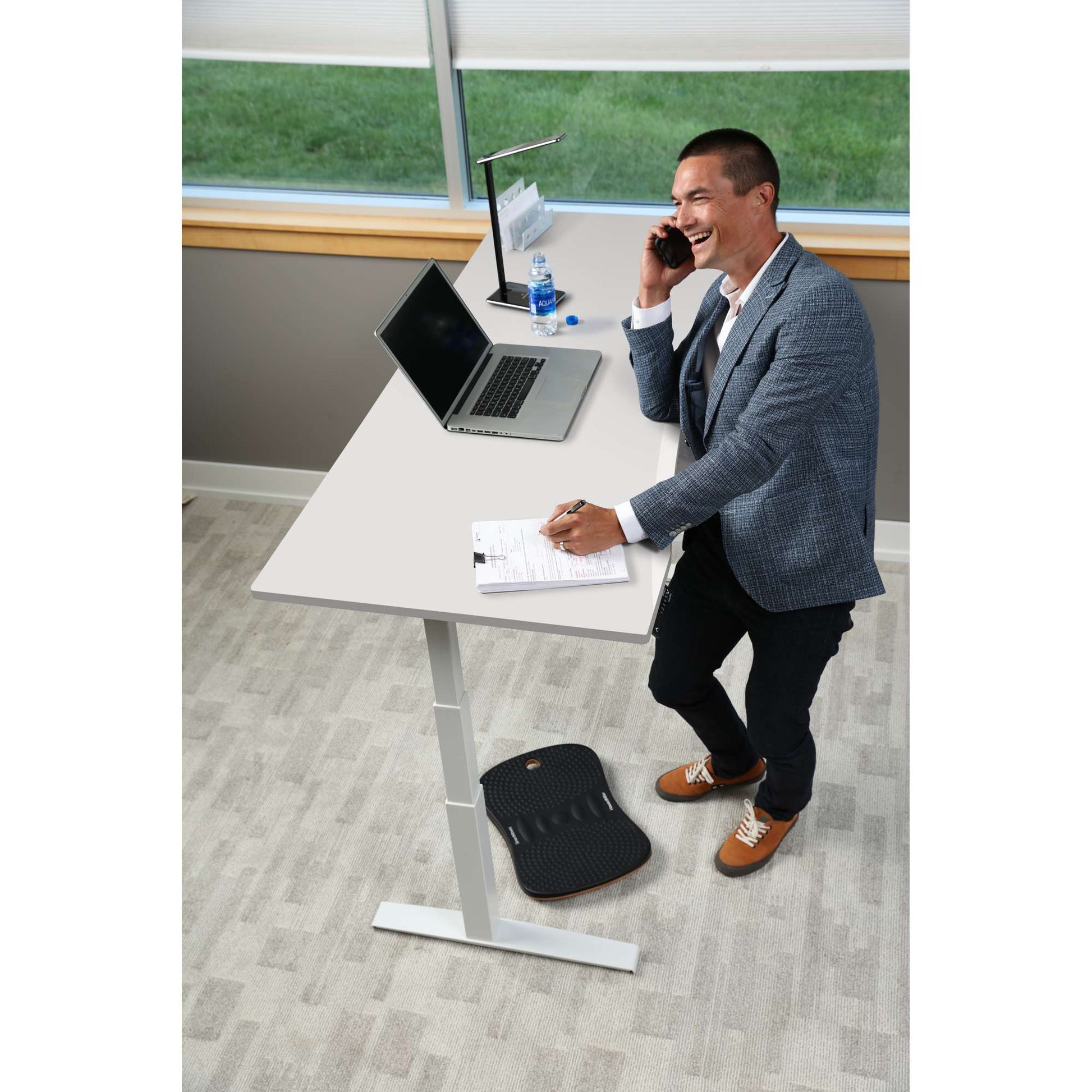 Bureau SmartMoves de 72 po et base réglable en hauteur