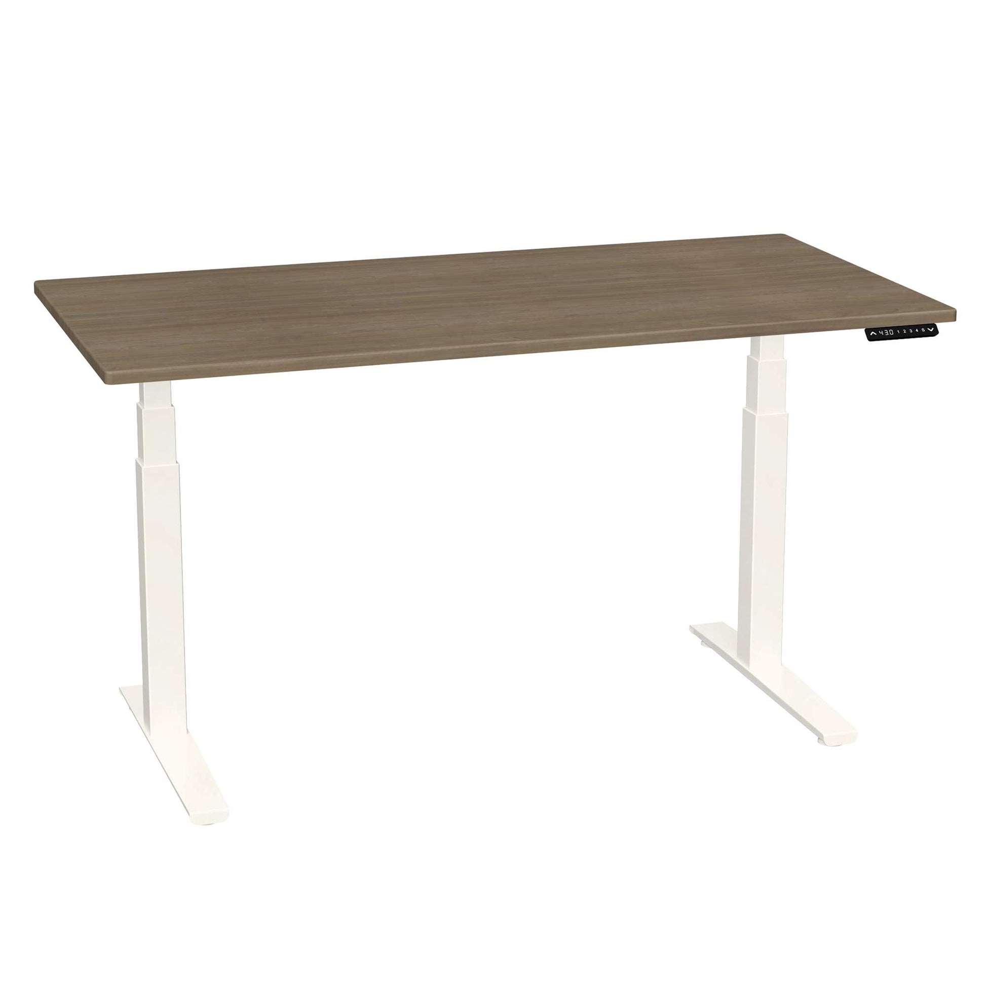 Bureau haut de gamme SmartMoves de 60 po et base réglable en hauteur